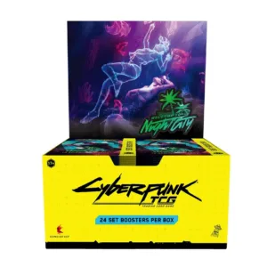 Cyberpunk TCG: Welcome to Night City Booster Display (anglický)