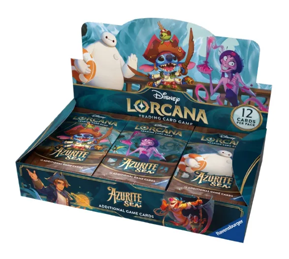 Disney Lorcana TCG: Azurite Sea Booster Box