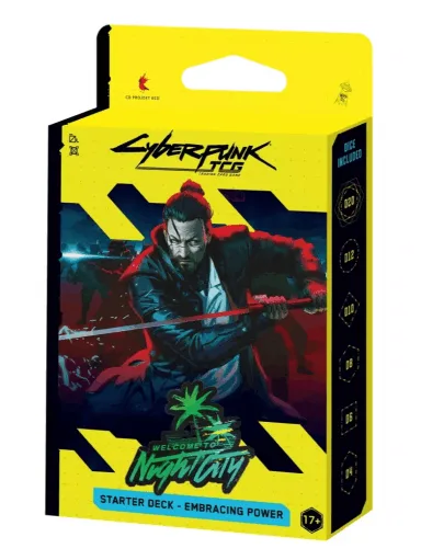 Cyberpunk TCG: Welcome to Night City – Embracing Power Starter Deck