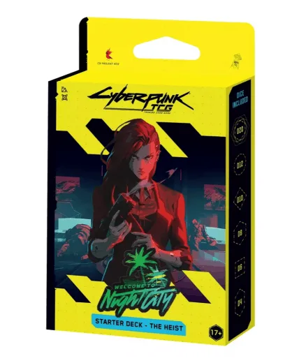 Cyberpunk TCG: Welcome to Night City – The Heist Starter Deck