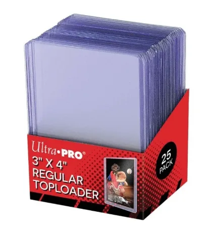 Toploader Ultra Pro 3x4 Regular Toploader - 25 ks